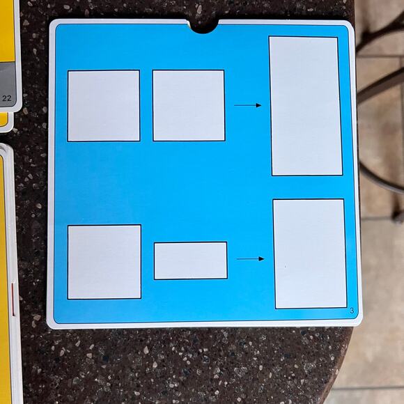 Vintage 1991 Discovery Toys Playful Patterns Design Shape Activity Game - Picture 7 of 11